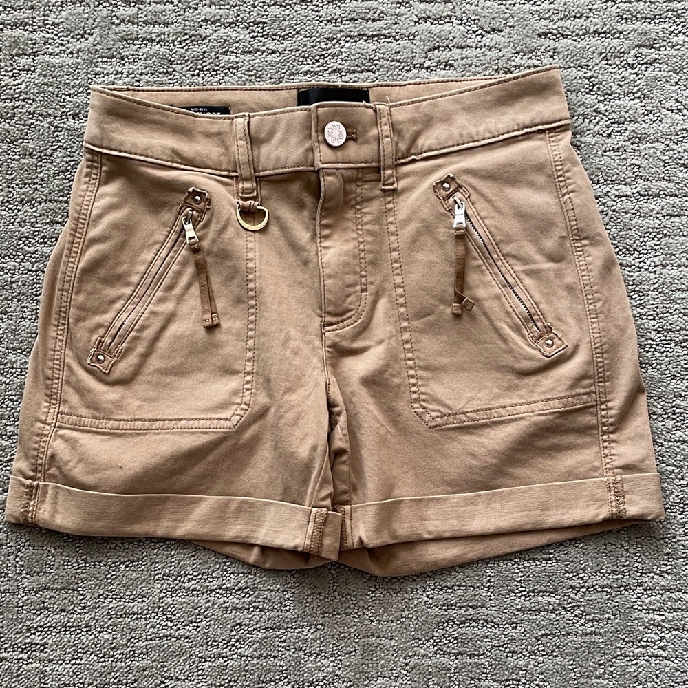 🤎 White House Black Market Pret a Play Shorts / size 00 / toasted hazelnut / nwt